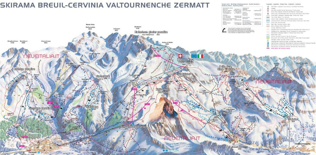 Apartamento Monolocale Cielo Alto Breuil-Cervinia Exterior foto